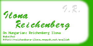 ilona reichenberg business card